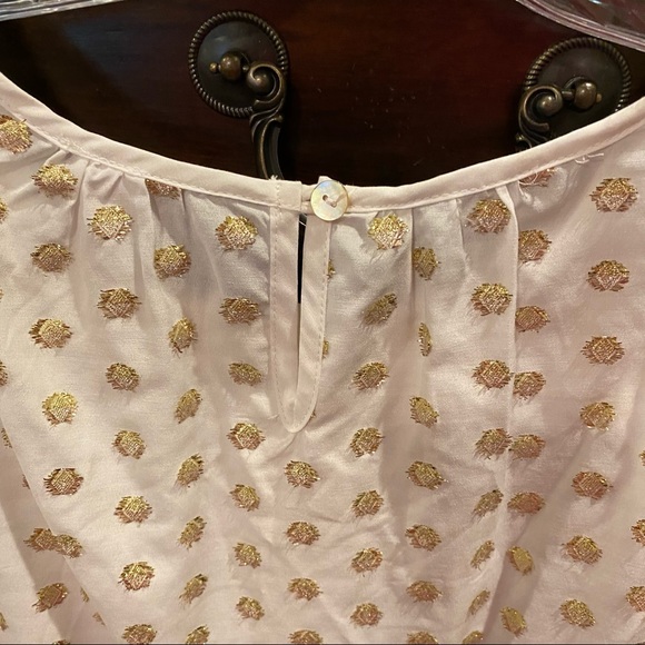 Anthropology Aria shimmer blouse M - Picture 10 of 10